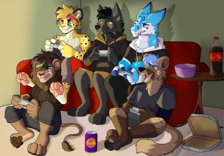 hangout gaming scene