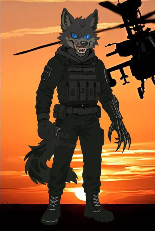finishing military wolf sona